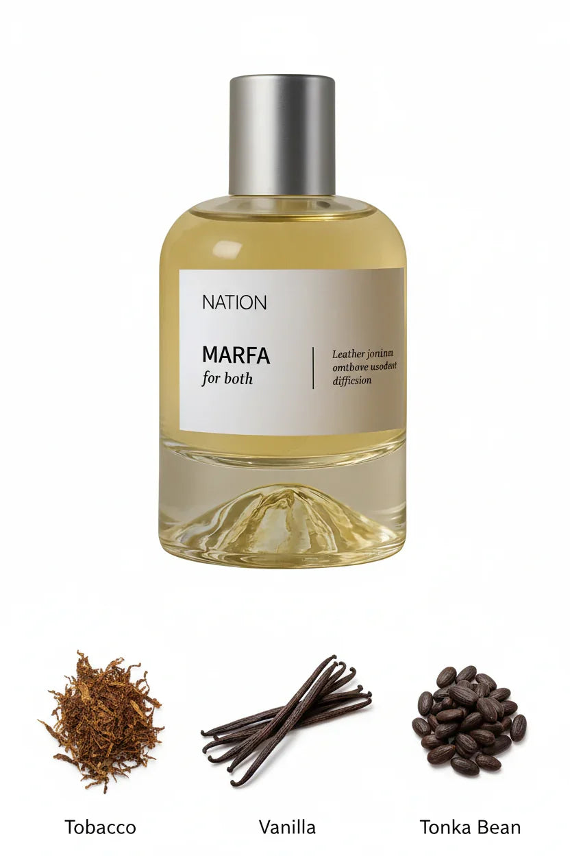 Standardized Marfa Bottle with Notes